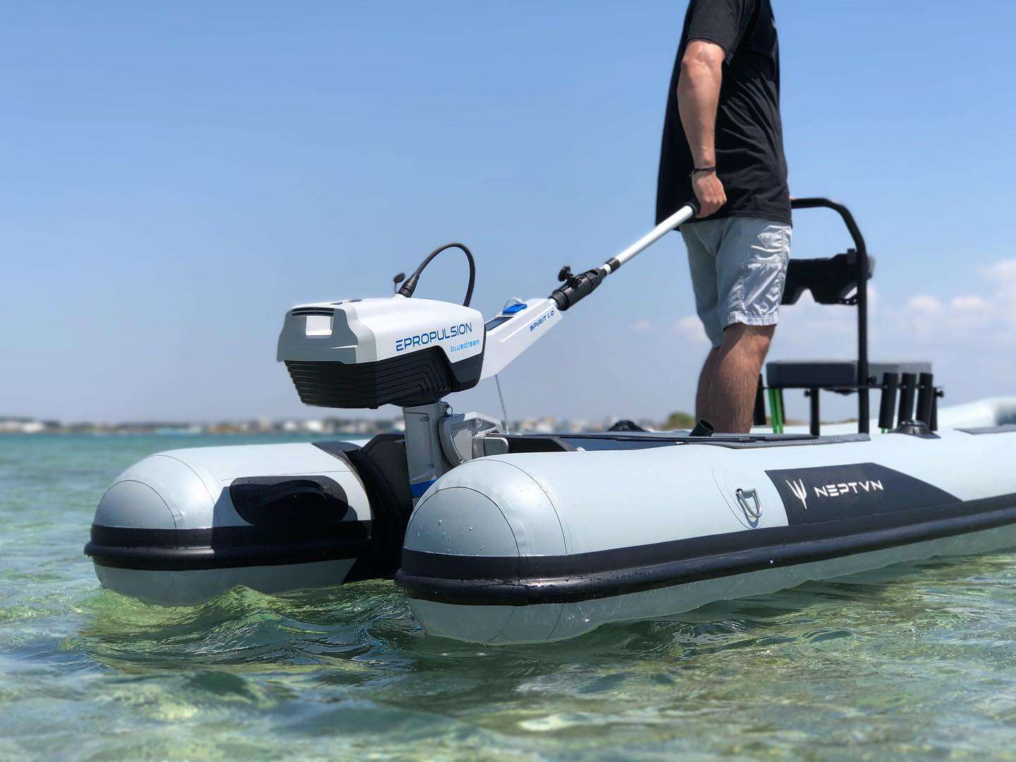 Inflatable Boat with Motor